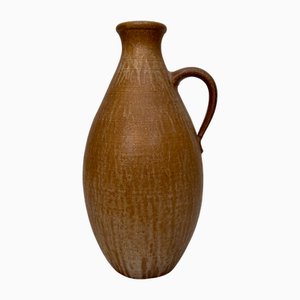 Large Studio Ceramic Art Floor Vase by Rudi Stahl, 1960s