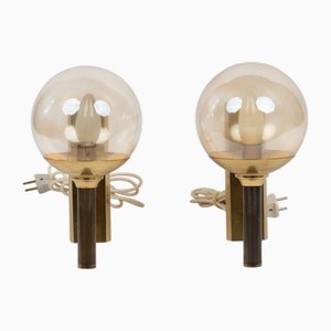 Lampade da parete di Svend Mejlstrom, Danimarca, anni '60, set di 2