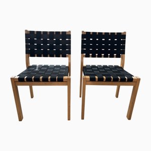 Juego de sillas 611 de Alvar Aalto para Artek