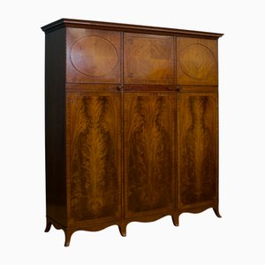 Armoire à Trois Portes Édouardienne, 1900s