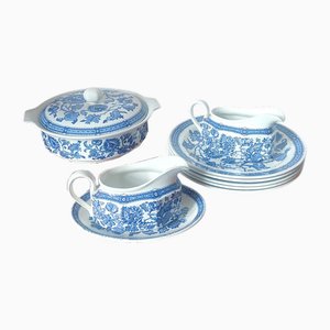 Vintage Dinner Set from Ridgway Jacobean, 1960s, Set of 8