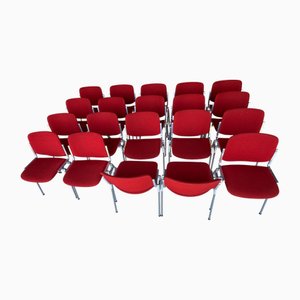 Vintage Model DSC 106 Chairs by Giancarlo Piretti for Castelli, 1973, Set of 20