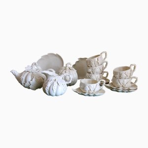 Set da caffè vintage in porcellana di Henriette, anni '90, set di 10