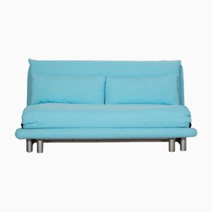 Canapé Trois Places Multy en Tissu Bleu de Ligne Roset
