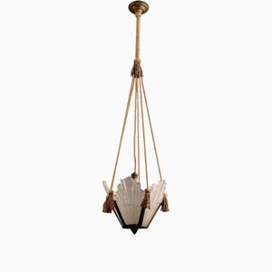 Liberty Pendant in Opaline Glass