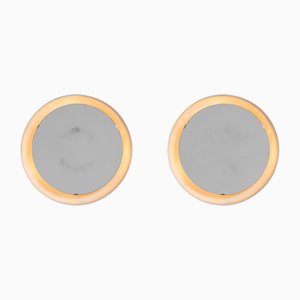 Danish PH Mirrors by Poul Henningsen for Louis Poulsen, 1960, Set of 2