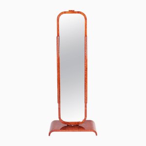 Vintage French Art Deco Palisnader Mirror, 1920s