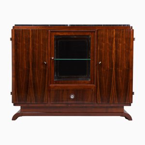Enfilade Art Déco Vintage avec Bureau en Marbre, France, 1930s