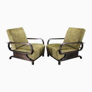 Set de Chaises Ajustables Art Déco Vintage, 1930s