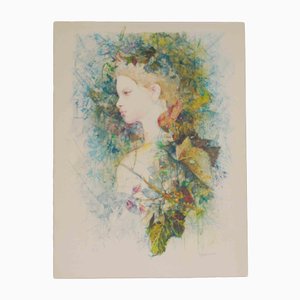 Renzo Vespignani, Untitled, Lithograph, 1992