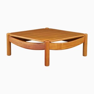 Table Basse Mid-Century en Hêtre par Carl Straub, Allemagne, 1960s