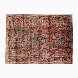 Antique Sarough Red Rug