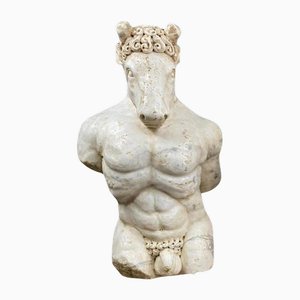 Italian Marble Figure of the Minotaur