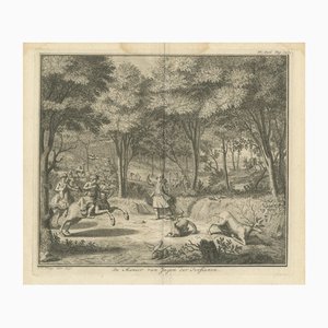 Philips, Hunting Scene, 1700s, Paper