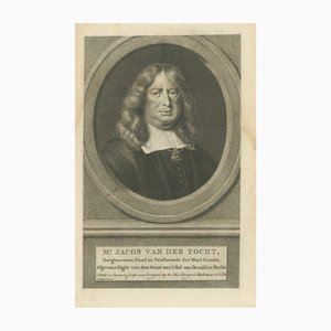 Claessens, Jacob Van Der Tocht Mayor of Gouda, 1794, Paper
