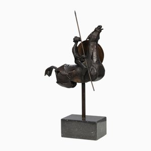 Jaroslawa Dankowa, Sculpture Between Heaven and Earth, 1990s, Bronze with Stone Base