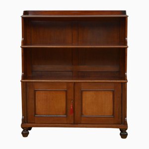 William IV Waterfall Bookcase in Mahogany
