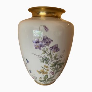 Large Wiesengrund und Bergeshöhn Vase from K&K Krautheim Selb Bavaria, Germany, 1940s