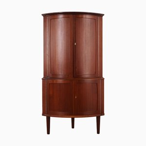 Danish Teak Corner Cabinet, 1970s