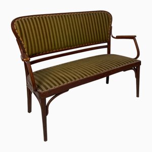 Viennese Secession 2-Seater Bench from Jacob & Josef Kohn, Early 20th Century