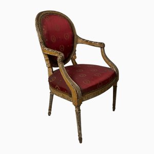 Fauteuil Baroque de Style Louis XVI, France