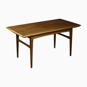Mid-Century Swedish Teak Extendable Coffee Table from Emmaboda Möbelfabrik, 1950s
