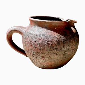 Große Studio Keramik Art Krug Vase von Gerhard Liebenthron, West-Germany, 1977