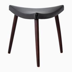 Mid-Century Danish Ottoman, 1960s