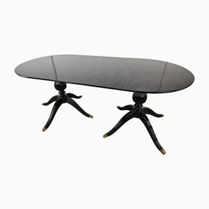 Table de Salle à Manger Ovale Mid-Century en Palissandre, 1960s