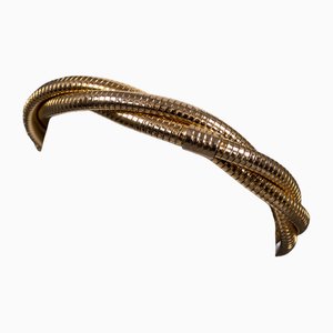 Metal Cuff Bracelet, 1980s