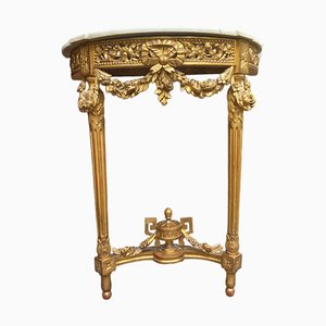 Louis XVI Demi-Lune Konsole, 1870er