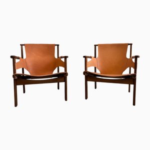 Trienna Armchairs attributed to Carl-Axel Acking, 1950s, Set of 2