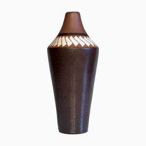 Vaso da studio in ceramica di Udo Metzloff, RDT / Germania, anni '70