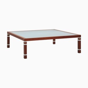 Dining Table in Wood and Glass from Malifax, Italy, 1990s
