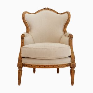 Bergère Ailée Style Louis XV, 20ème Siècle