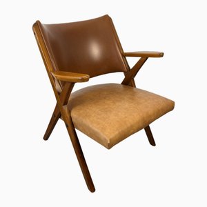 Fauteuil par Antonio & Figli pour Dal Vera, Italie, 1950s