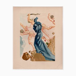 Salvador Dali, The Seducers, 1964, Original Woodcut