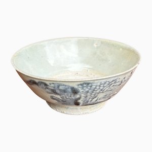 Antike Qing Shipwreck Celadon Unterglasierte Schale, China, 19. Jh.