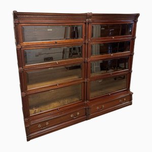Antique Bookcase from Globe Wernicke, Set of 8