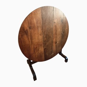 Antique French Oak Wine Table, 1930s