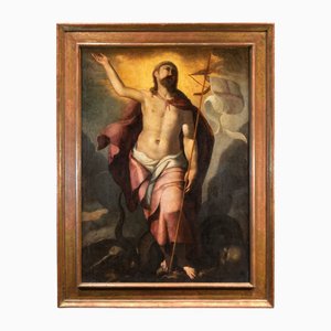 Disciple de Tiziano Vecellio, Résurrection du Christ, 1600, Huile sur Toile