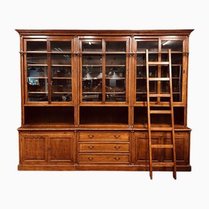 English Library Display Cabinet
