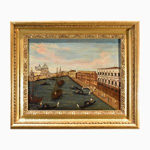 Blick auf den Canal Grande von Venedig, 1790, Öl auf Leinwand