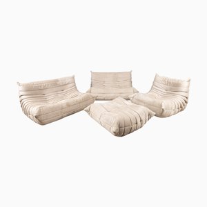 Canapés Togo Vintage de Ligne Roset, France, 2000, Set de 4