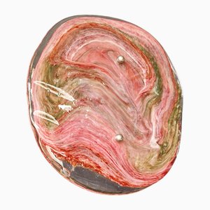 Wandleuchte aus Muranoglas, 1970er