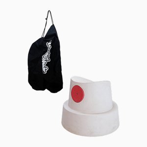 Tabouret Fat Cap Graphic par Sander van Heukelom, Pays-Bas
