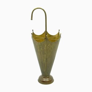Brass Umbrella Stand, France, 1960s