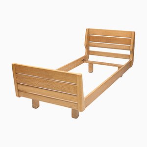 Divan Simple attribué à Guillerme et Chambron pour Votre Maison, 1950s