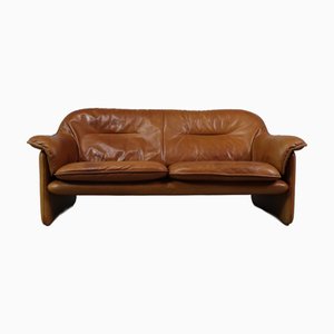 DS-16 Cognac Leather Sofa from de Sede, Switzerland, 1970s