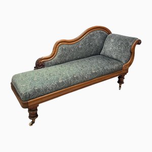 Chaise longue antica in mogano